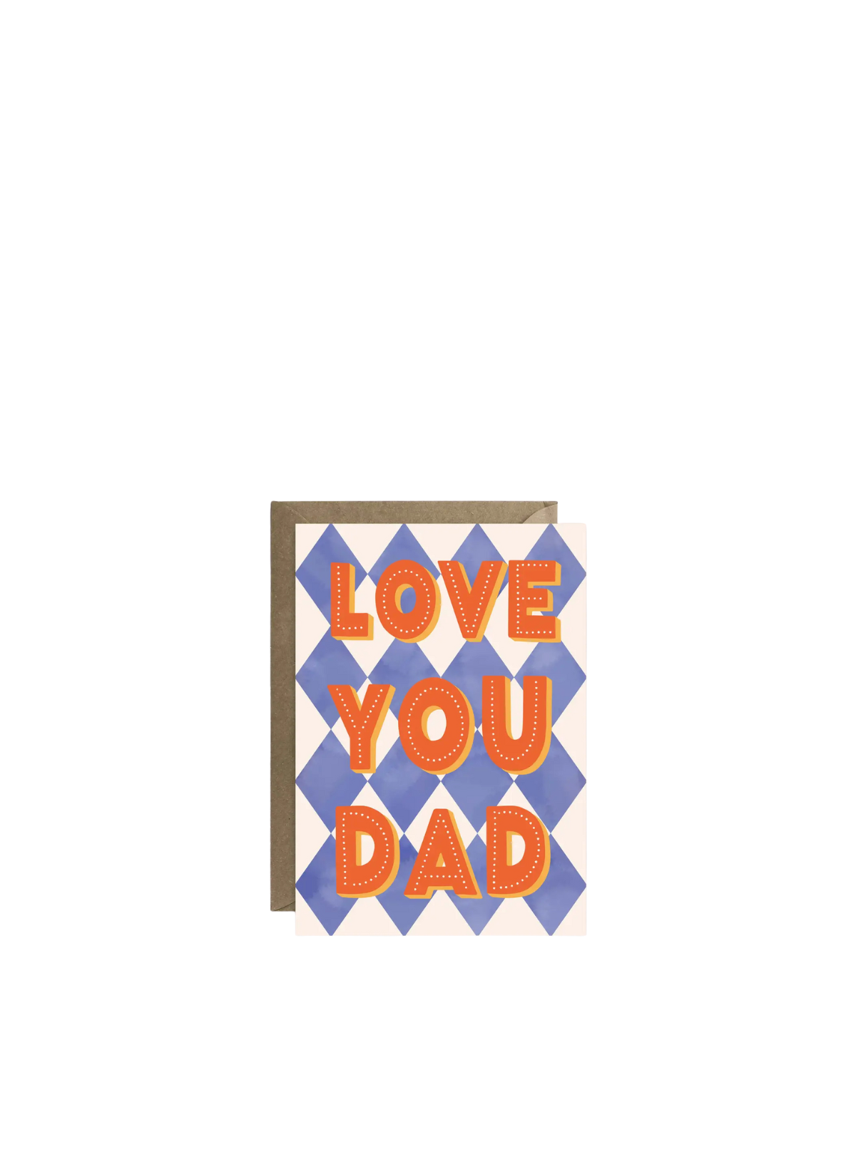 Love You Dad Card from Tikkled Pink