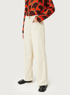 Corduroy Trousers in White Compañia Fantastica