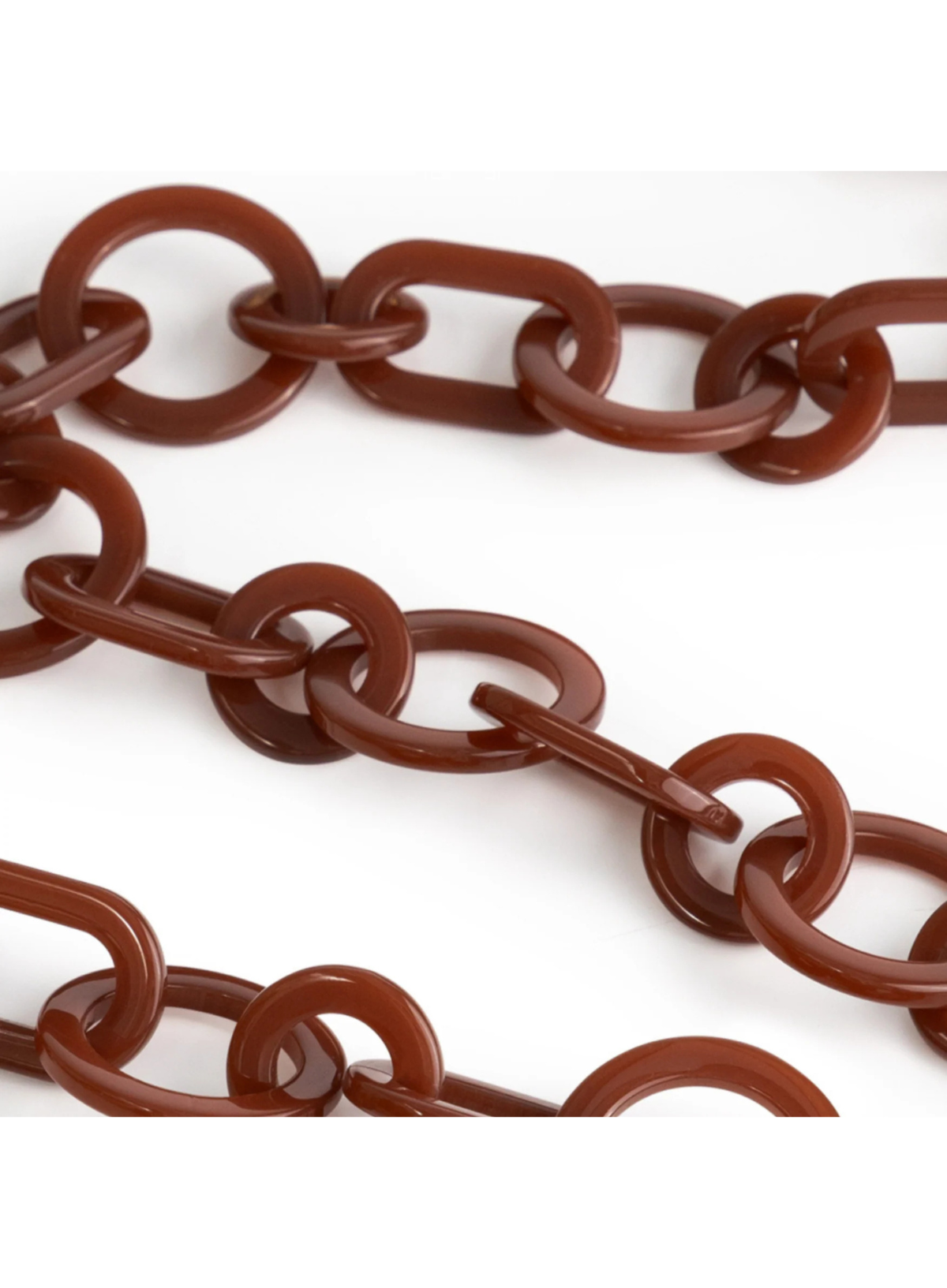 Looplabb Round Glasses Chain in Mauve