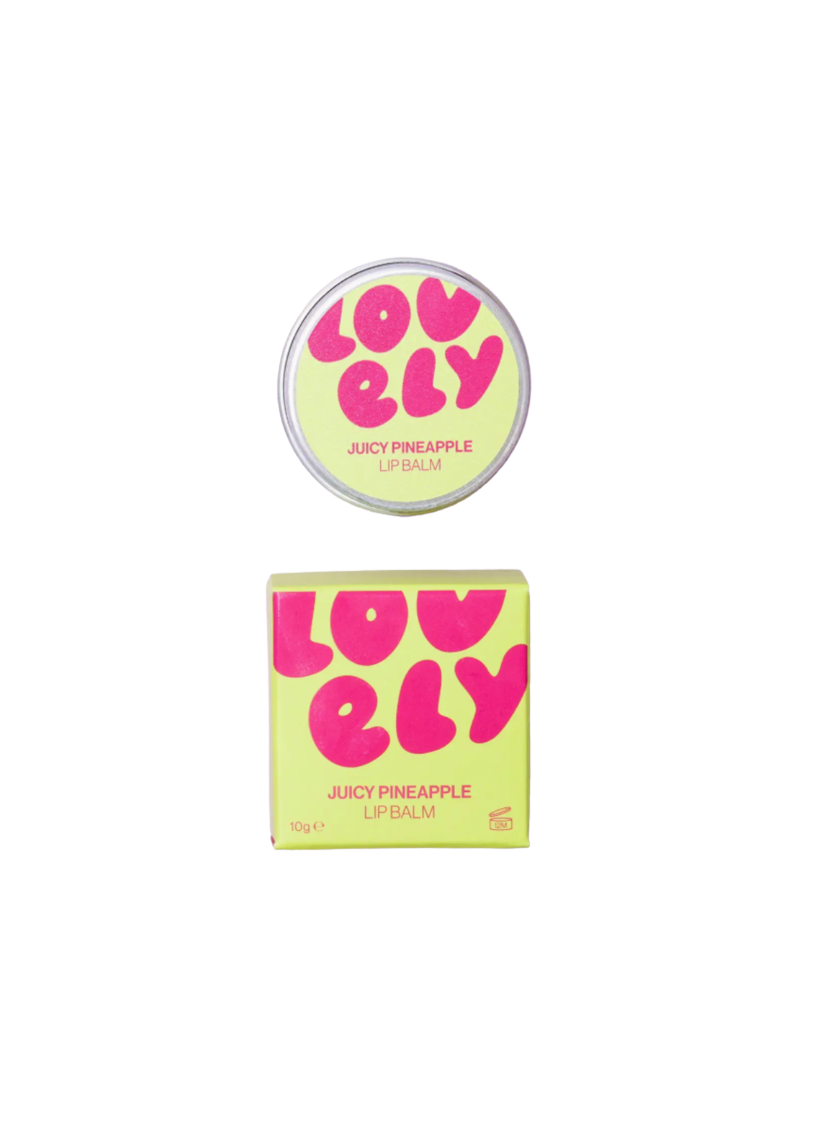Lovely Skincare Juicy Pineapple Lip Balm