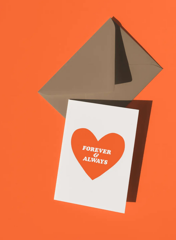 Forever & Always Love Card from Tillie Rose Studio