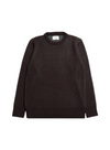 Hamish Ribbed Knit in Slate Brown/Forest Green from Far Afield