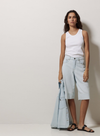 Luisa Vest Top in White from Yerse
