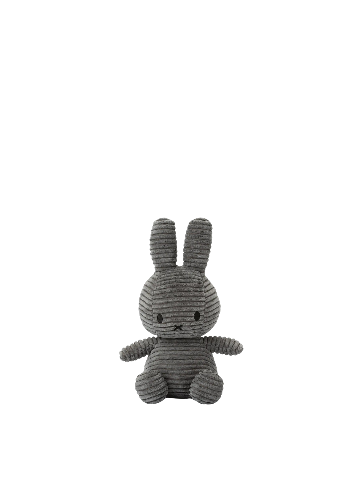 Miffy Corduroy Eco Grey 23cm from Miffy by S-c Brands