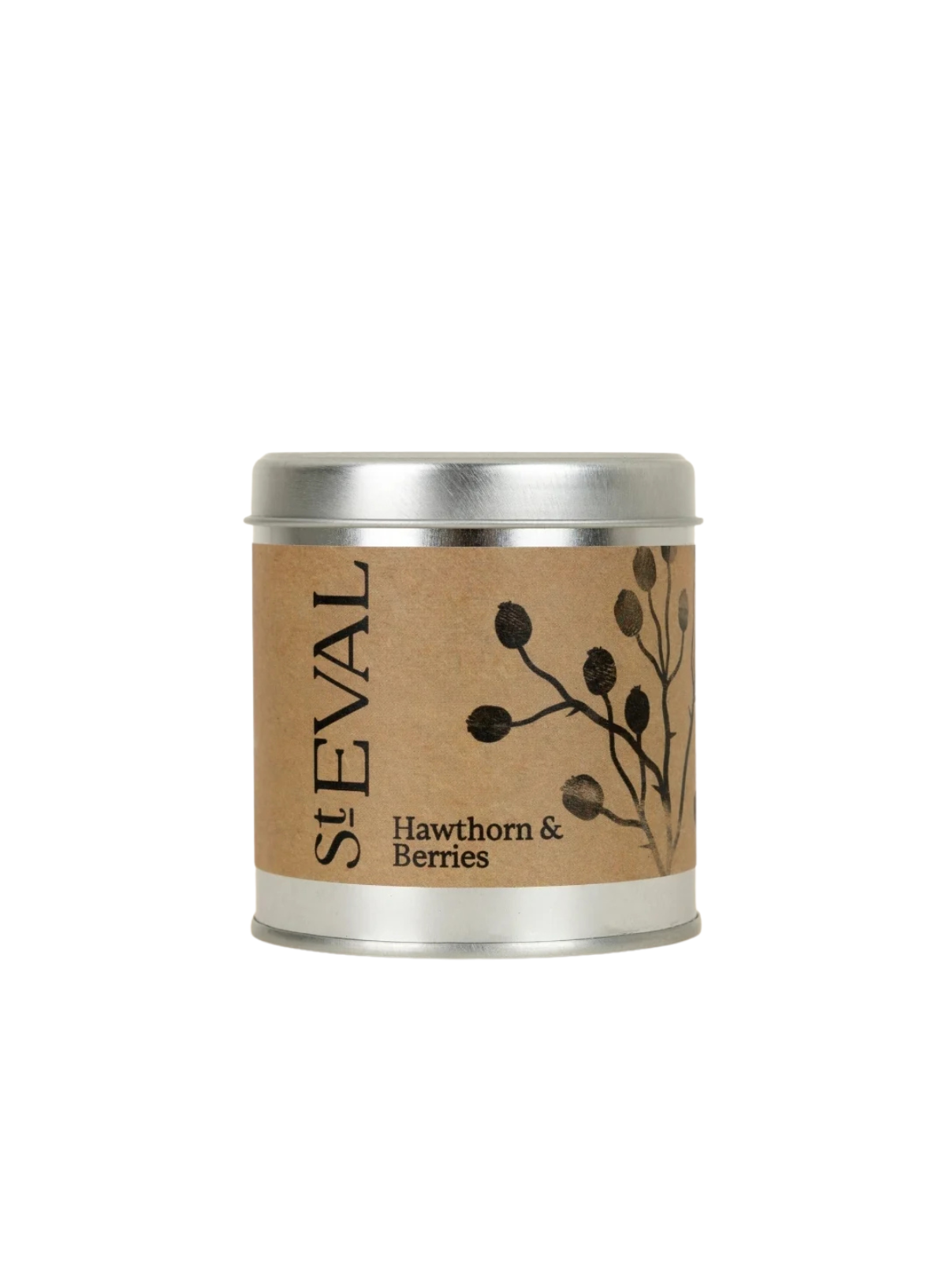 St Eval Scented Tin Candle - Hawthorn & Berries