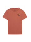 Lugny T-Shirt Wild Adventure in Brick Red from Faguo
