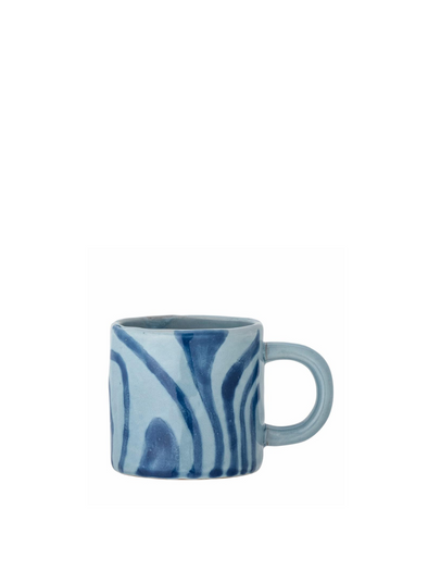 Ninka Blue Stoneware Mug from Bloomingville