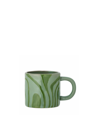 Ninka Green Stoneware Mug from Bloomingville