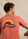Lugny T-Shirt Wild Adventure in Brick Red from Faguo