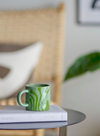Ninka Green Stoneware Mug from Bloomingville
