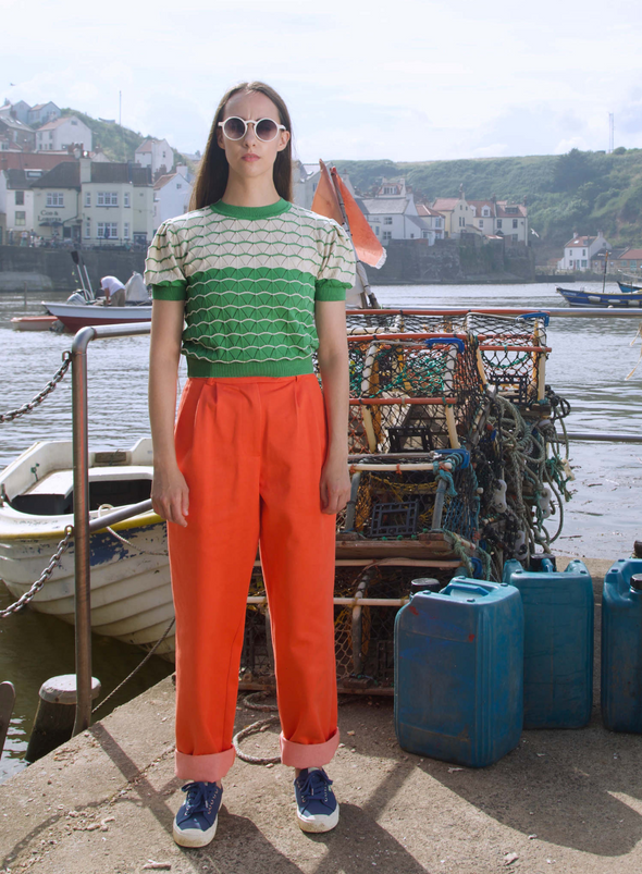 Eve Knit in Green Shell from Palava