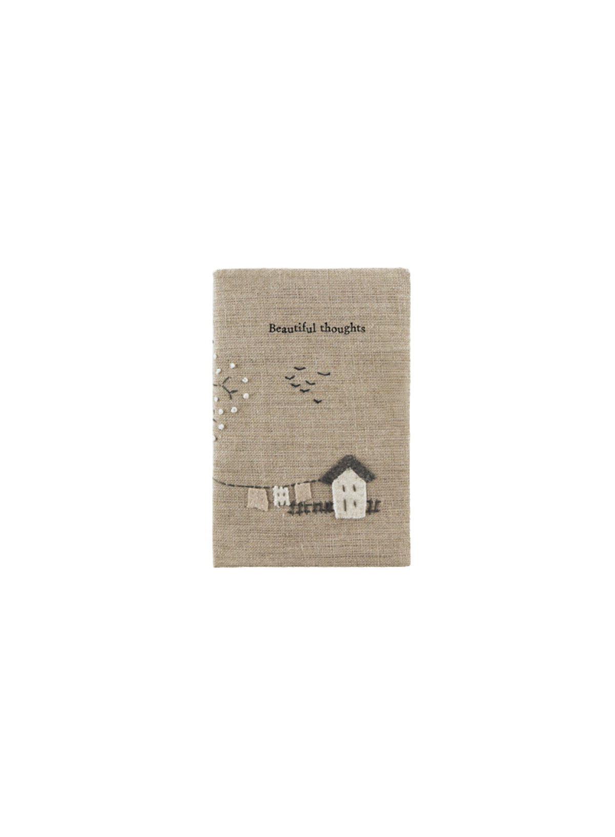 East of India Small linen book Beautiful thoughts
