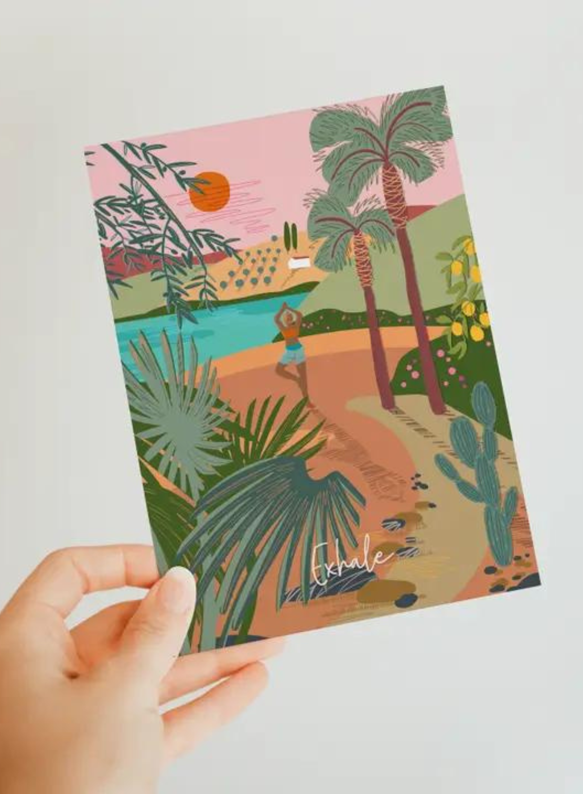 Yoga Card from Onneke