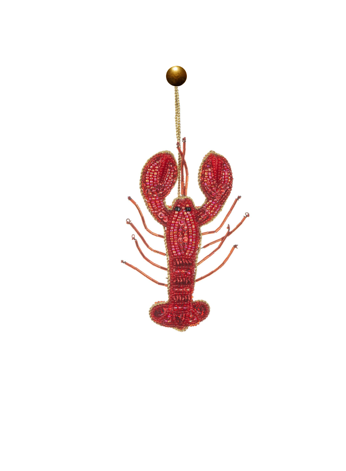 Beaded Red Lobster from Shoeless Joe