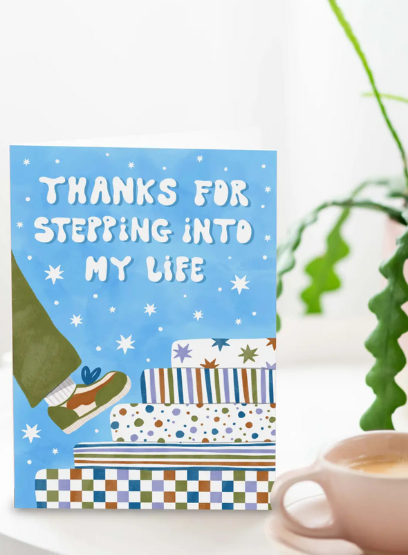 Stepping into My Life Card from Tikkled Pink