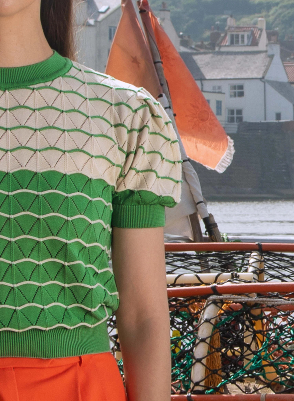 Eve Knit in Green Shell from Palava