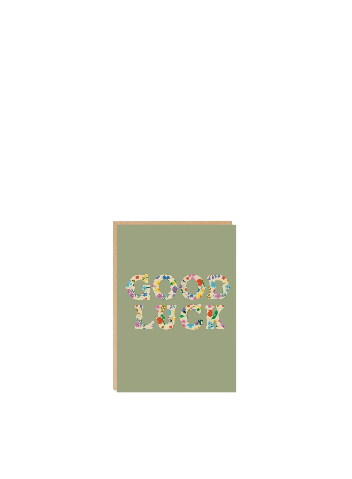 Good Luck Romanian Pattern Card from Lomond Paper Co