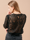 Magnolia Blouse in Black from Grace and Mila