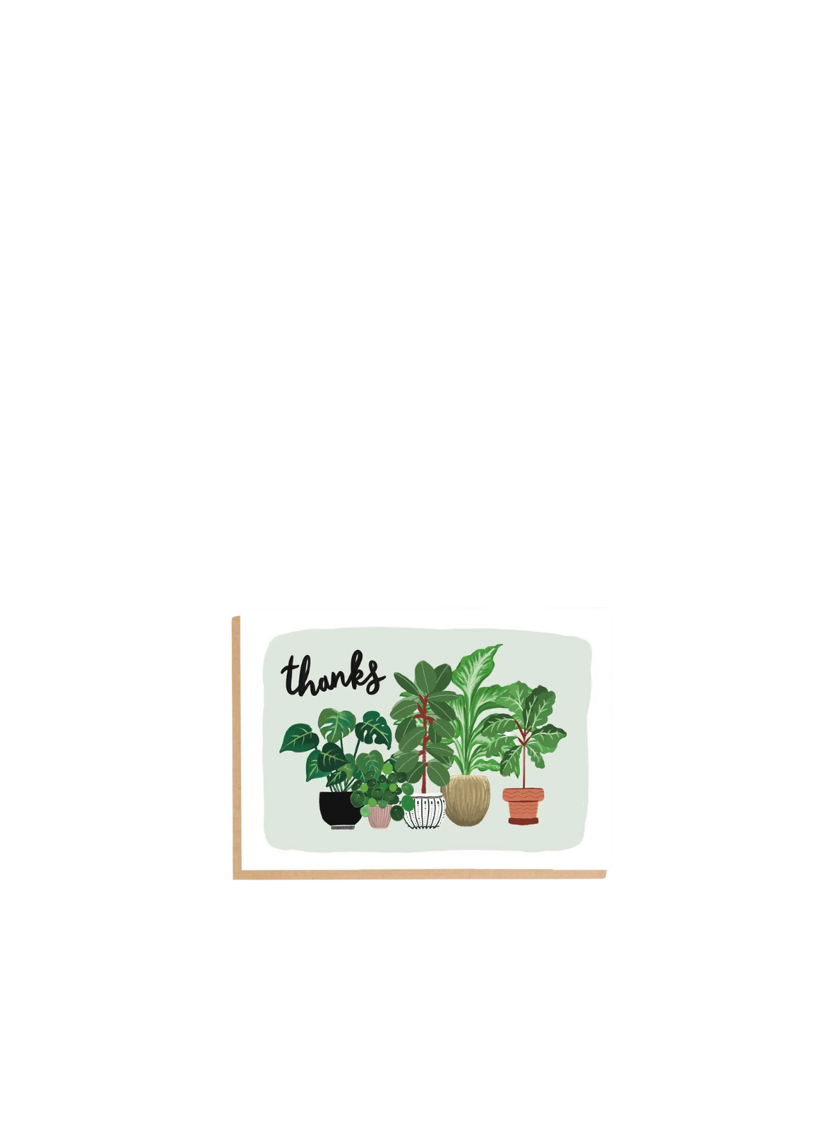 Thanks Plants Card from Lomond Paper Co