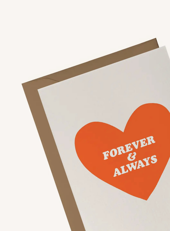 Forever & Always Love Card from Tillie Rose Studio