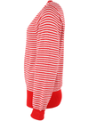 Danefox Pearl Knit Sweater in Summer Red/Chalk from Danefae