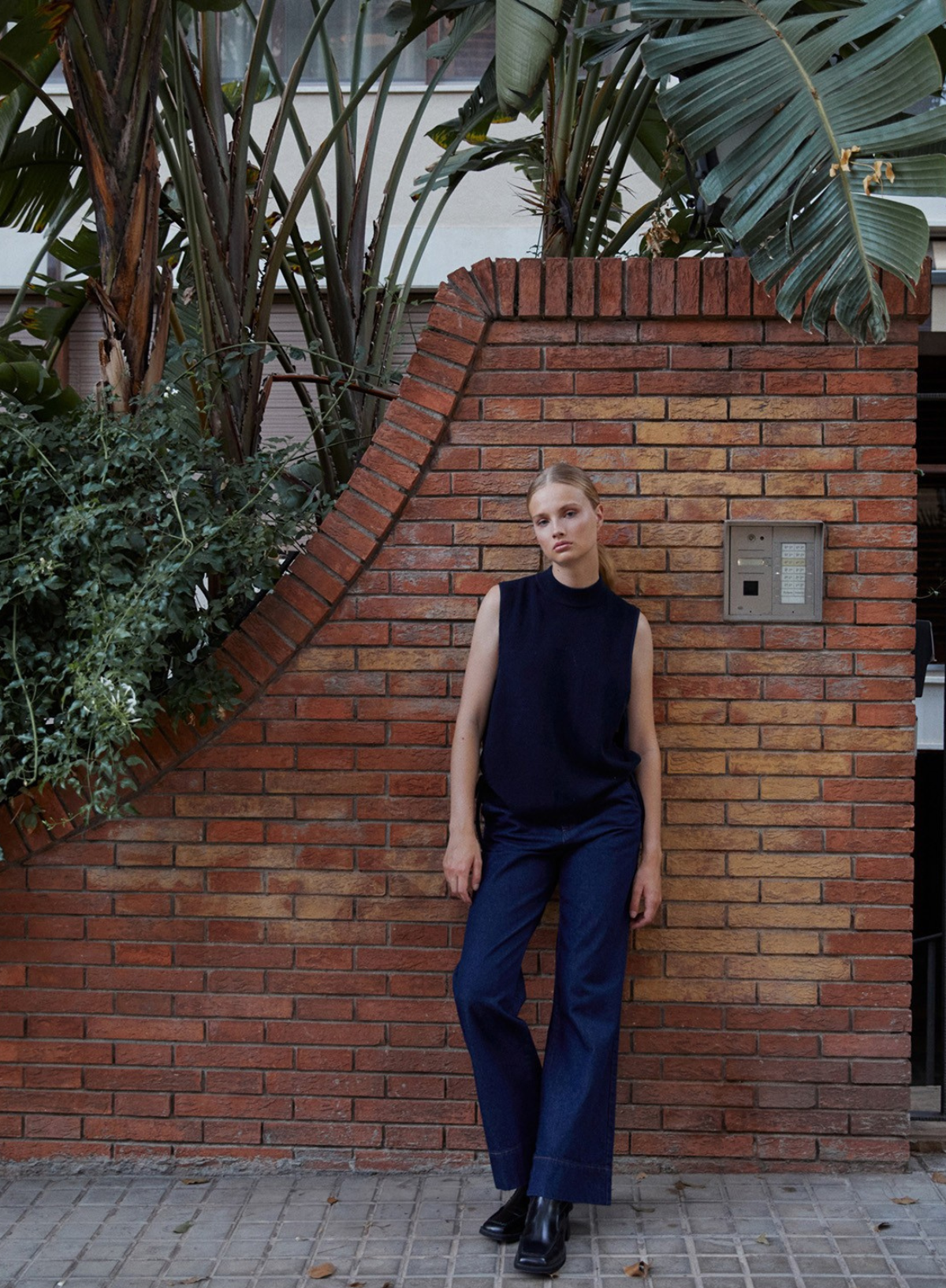 Lucky Denim Trousers in Indigo from Yerse