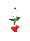 Christmas Woven Fruit Cherry Decoration from Studio THIE