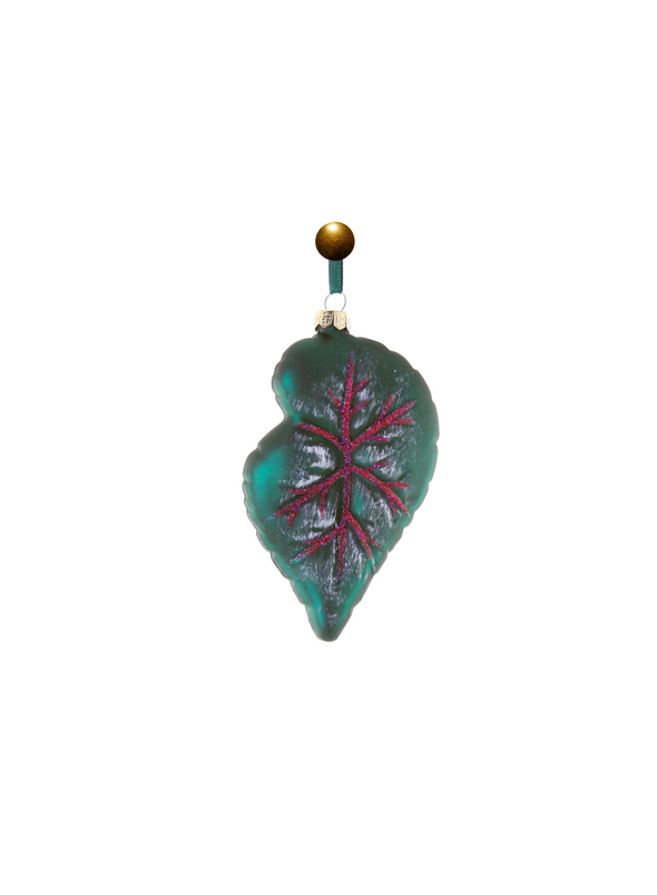 Glass Leaf in Veiny Green from Cody Foster