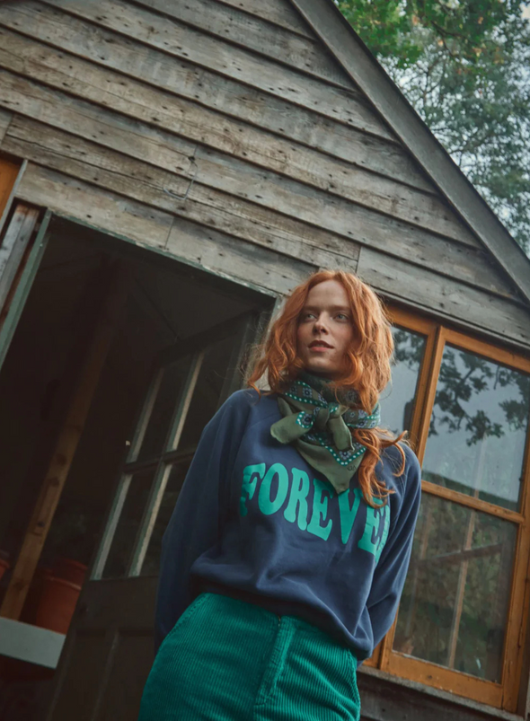 Sweatshirt Forever in Ink Blue from Emile & Ida
