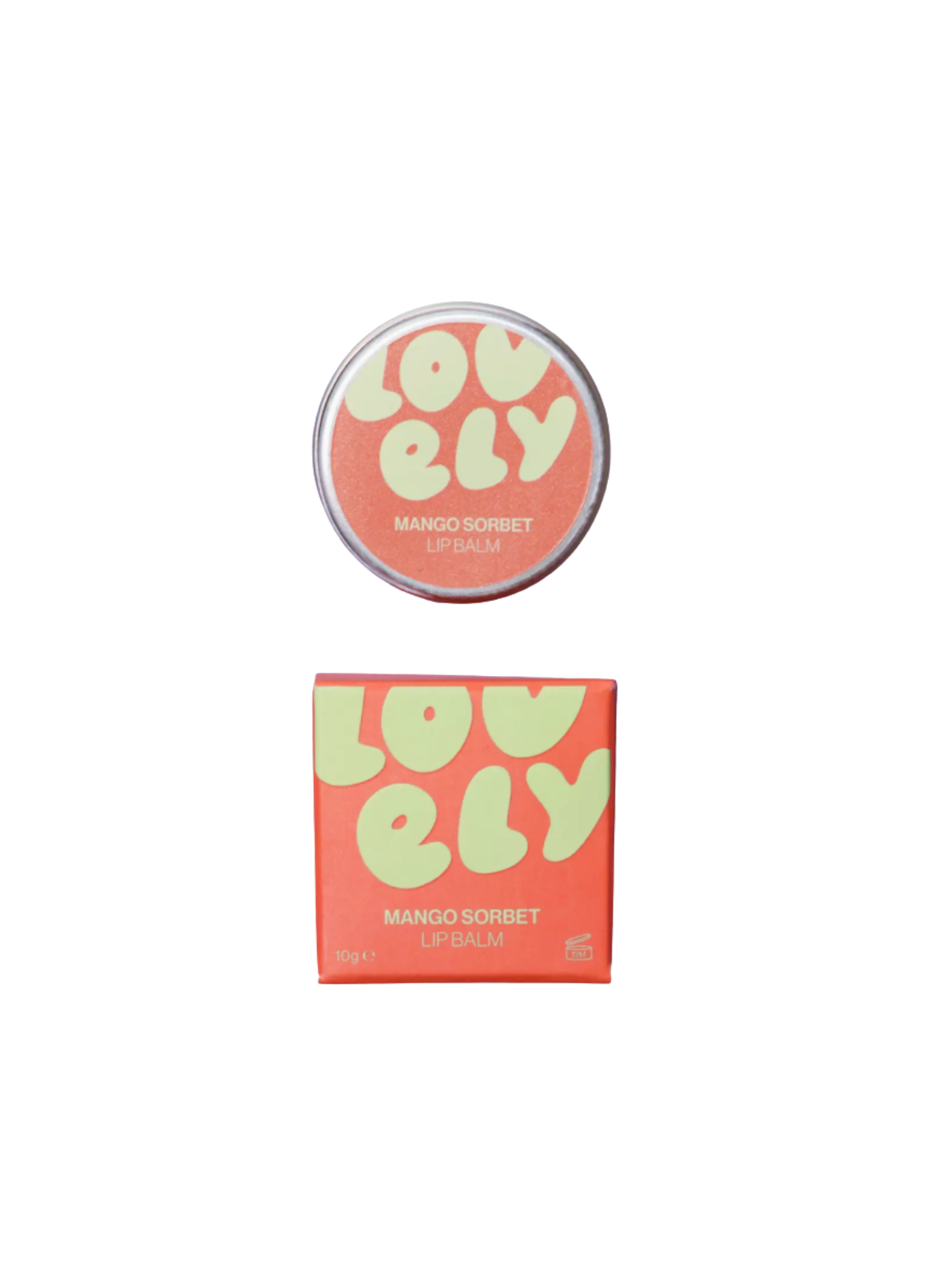 Lovely Skincare Mango Sorbet Lip Balm