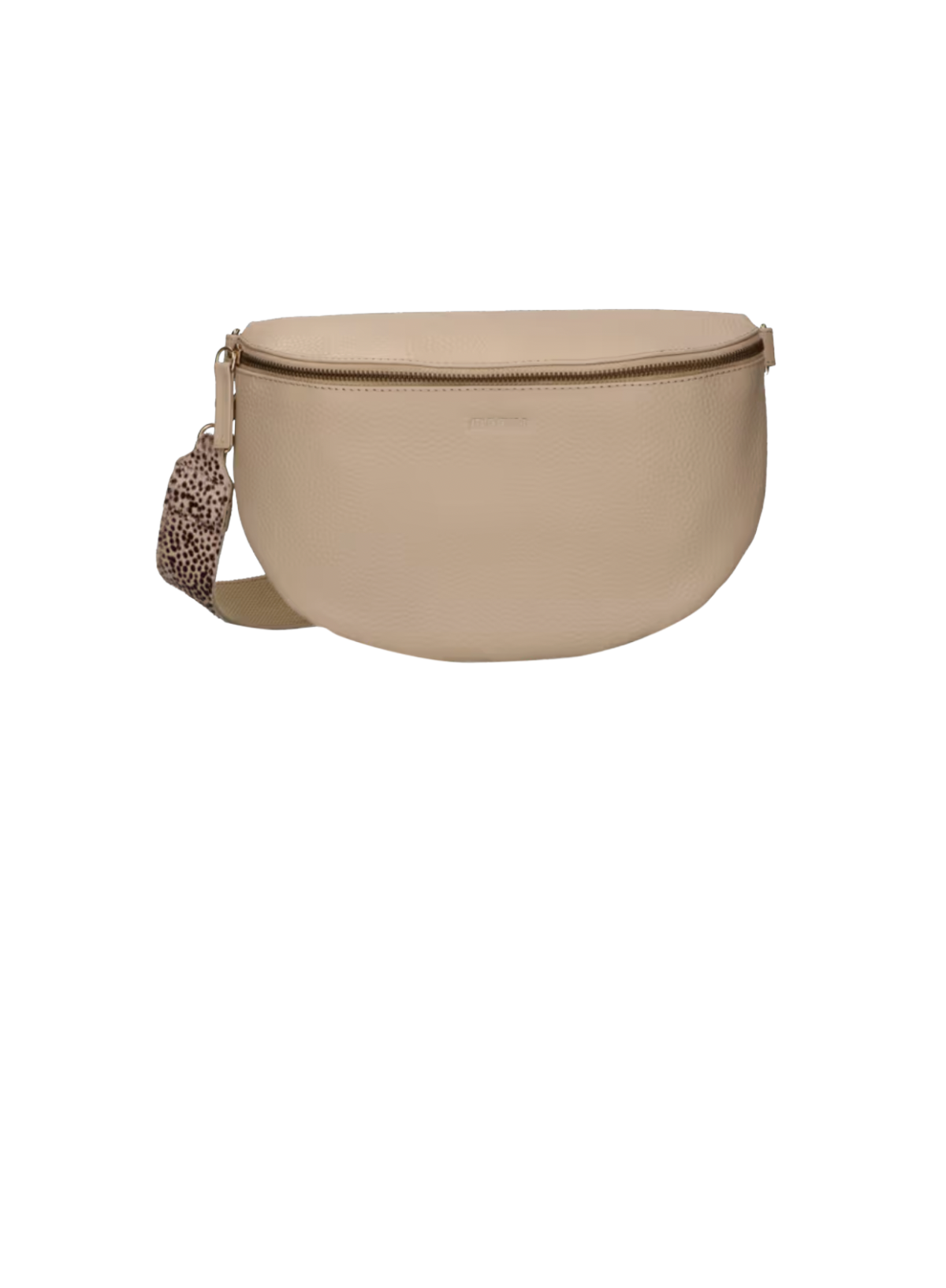 Leather Bum Bag in Off White from Maruti