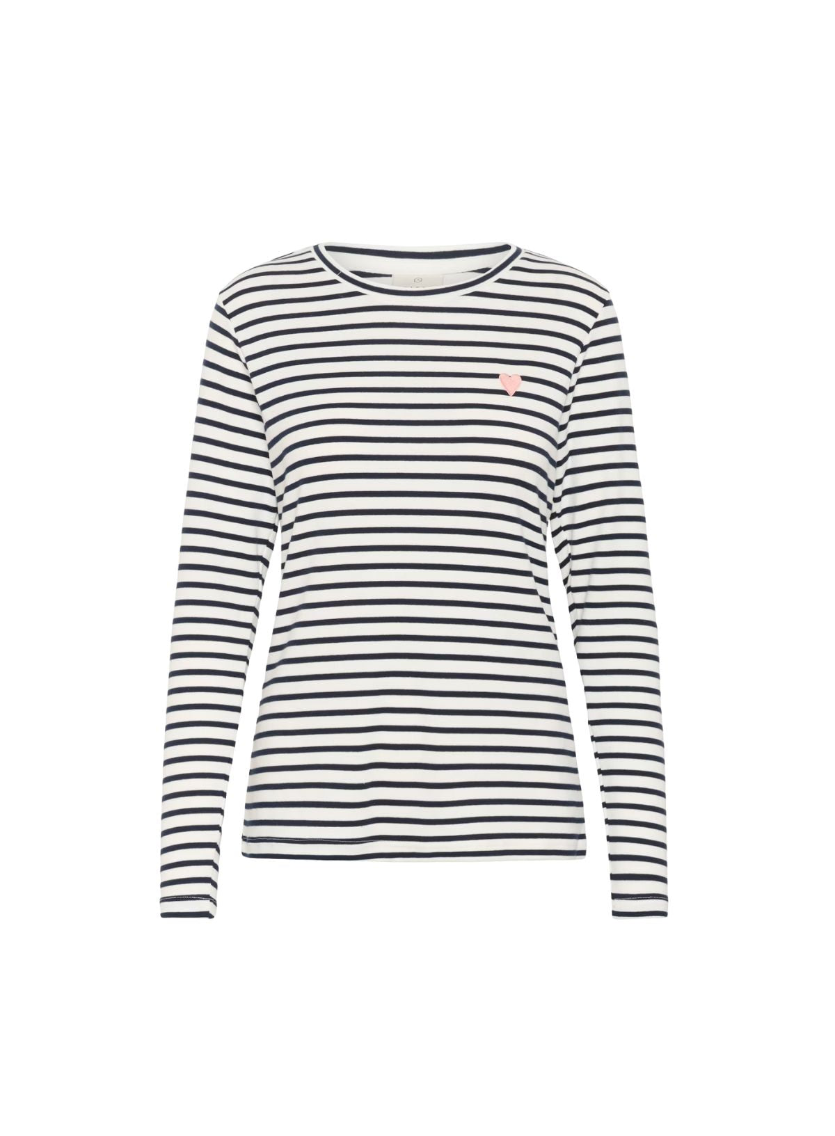 Kaffe New Liddy Midnight Chalk Striped T Shirt