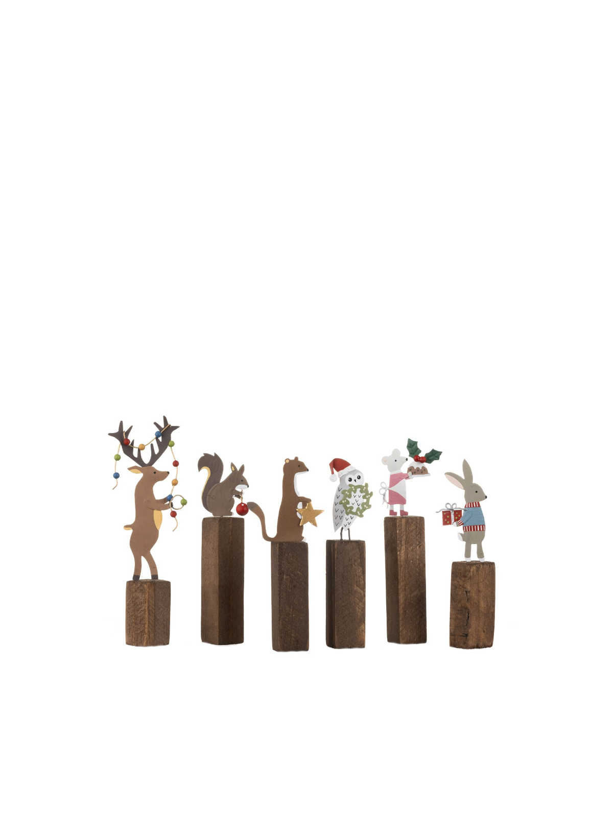 Festive Woodland Post from Shoeless Joe