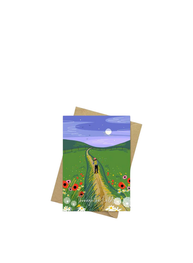 Through the Fields Card from Onneke