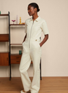 Garbo Zip Jumpsuit Marine in Ivory from King Louie