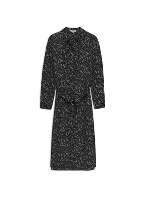 Florence Shirt Dress in Black from Yerse