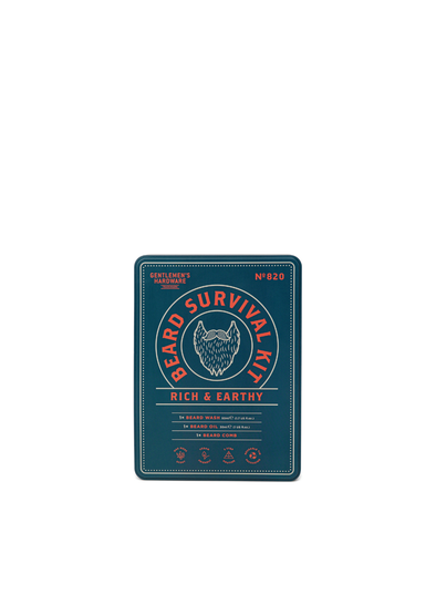 Beard Survival Kit Rich & Earthy from Gentlemen's Hardware