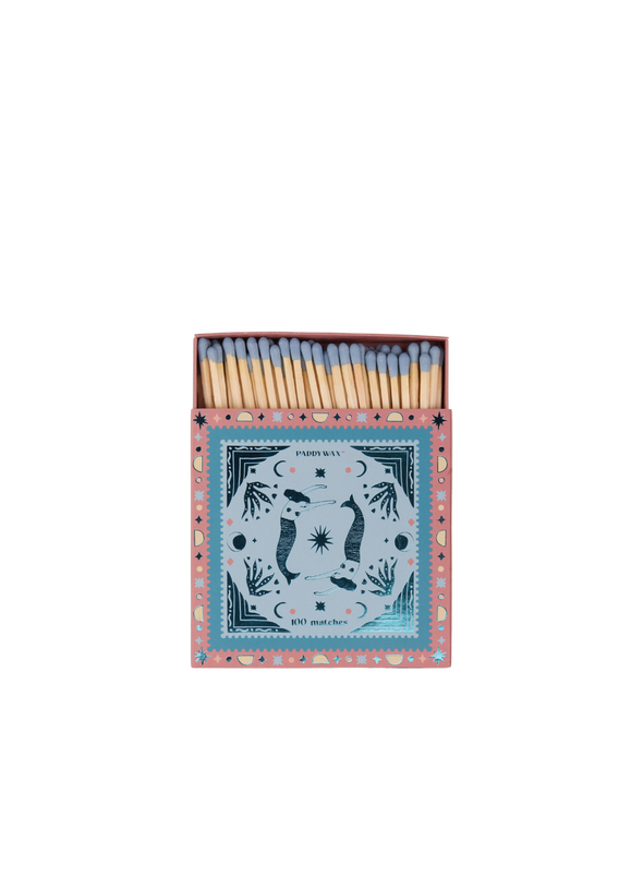 Jumbo Boxed Matches with Foil Accents Mermaids from Paddywax