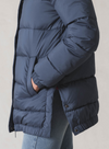 Padded Coat in Blue from Indi & Cold