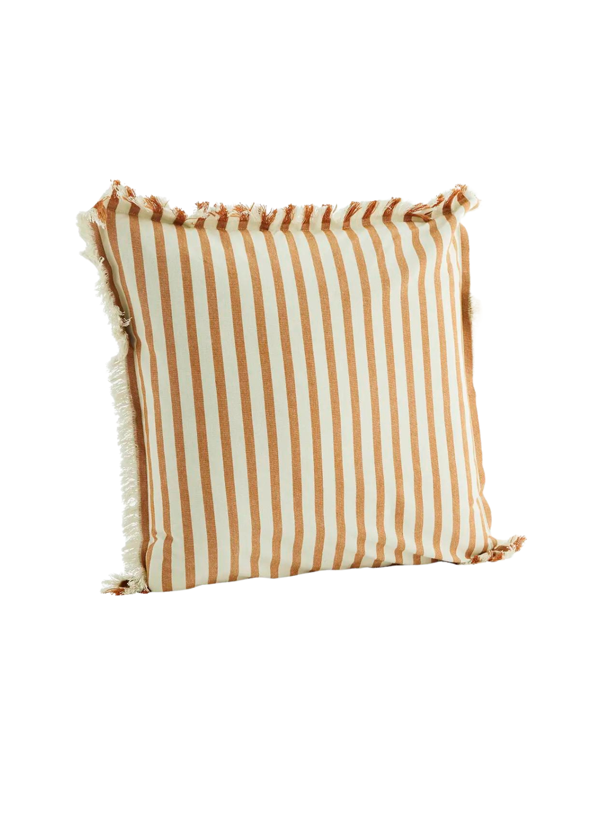 Ola Printed Cushion W/Fringes 50/50cm from Madam Stoltz