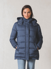 Padded Coat in Blue from Indi & Cold