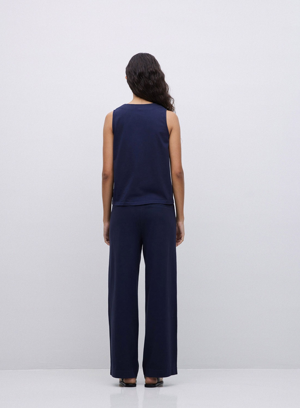 Jena Waistcoat in Navy from Yerse