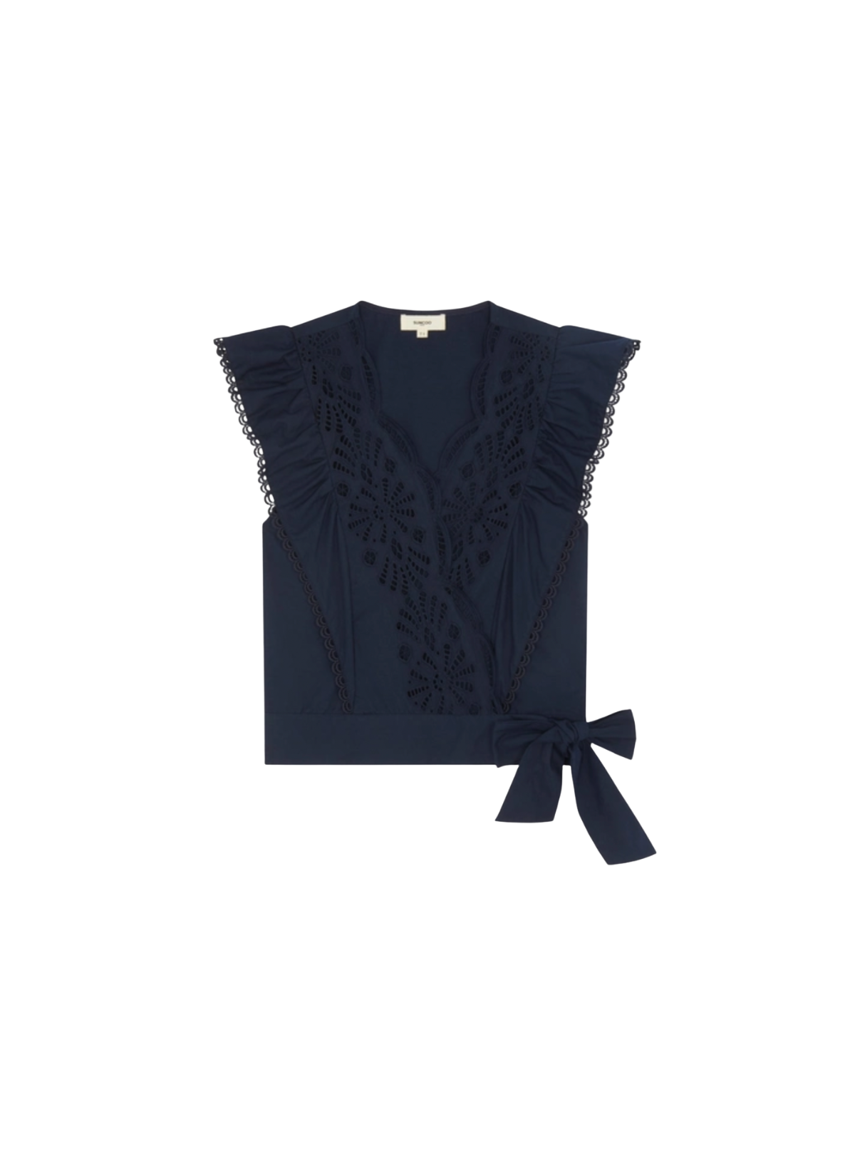 Suncoo Lila Top in Navy