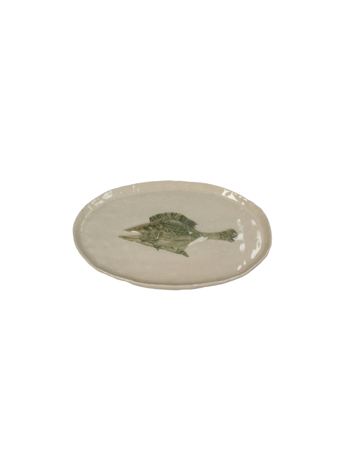 Kersten Fish Plate in Green