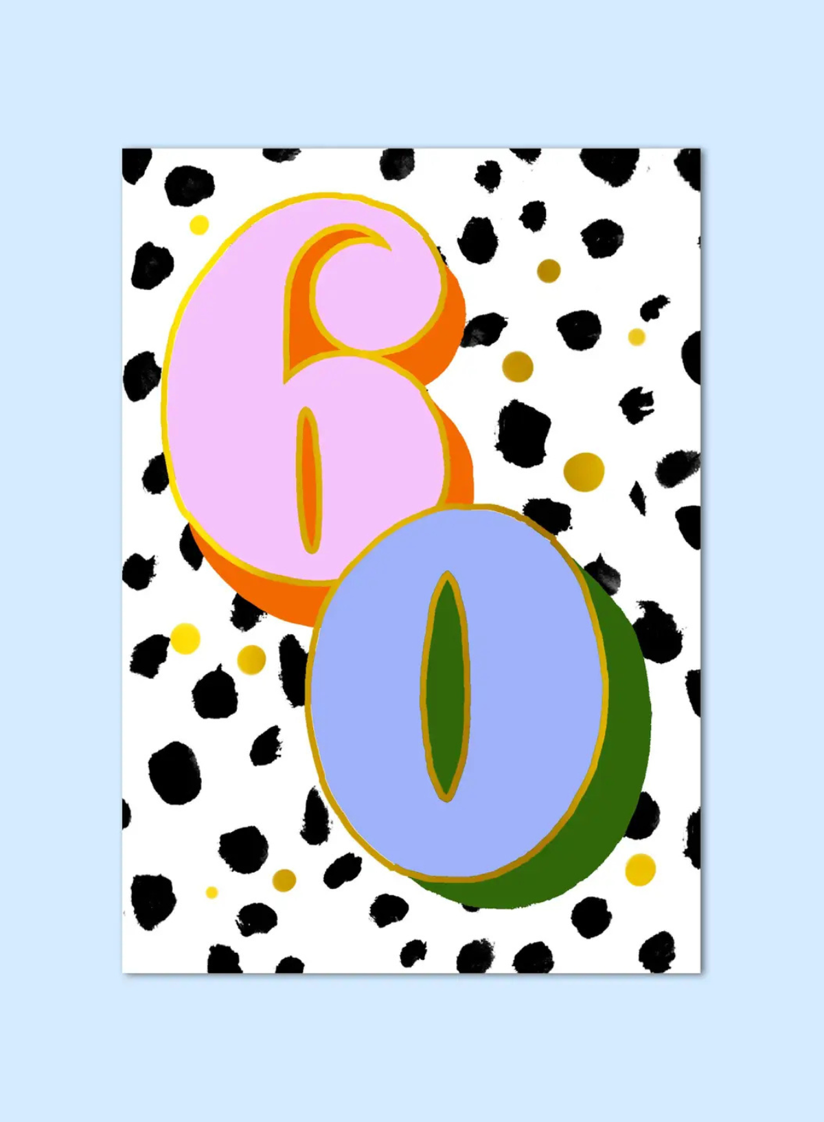 Age 60 Card from Eleanor Bowmer