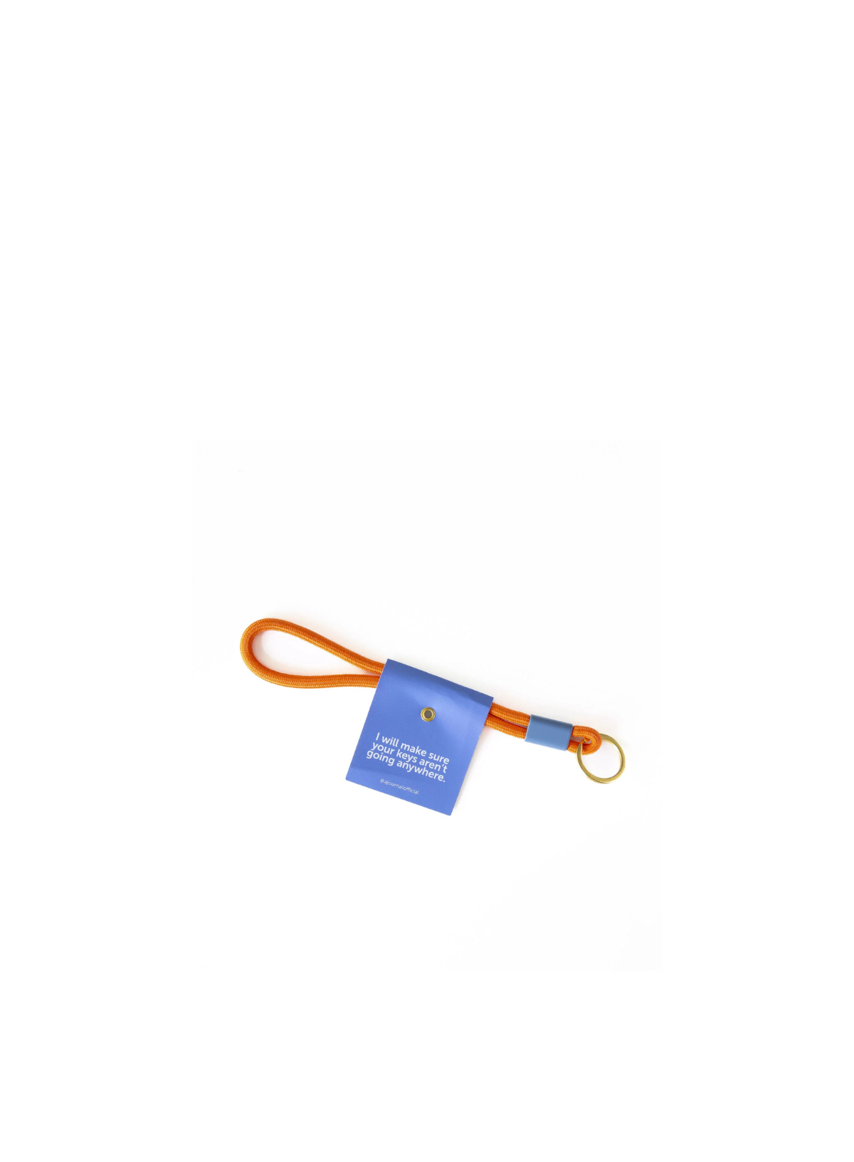 A-Journal Keycord Short in Orange 15cm