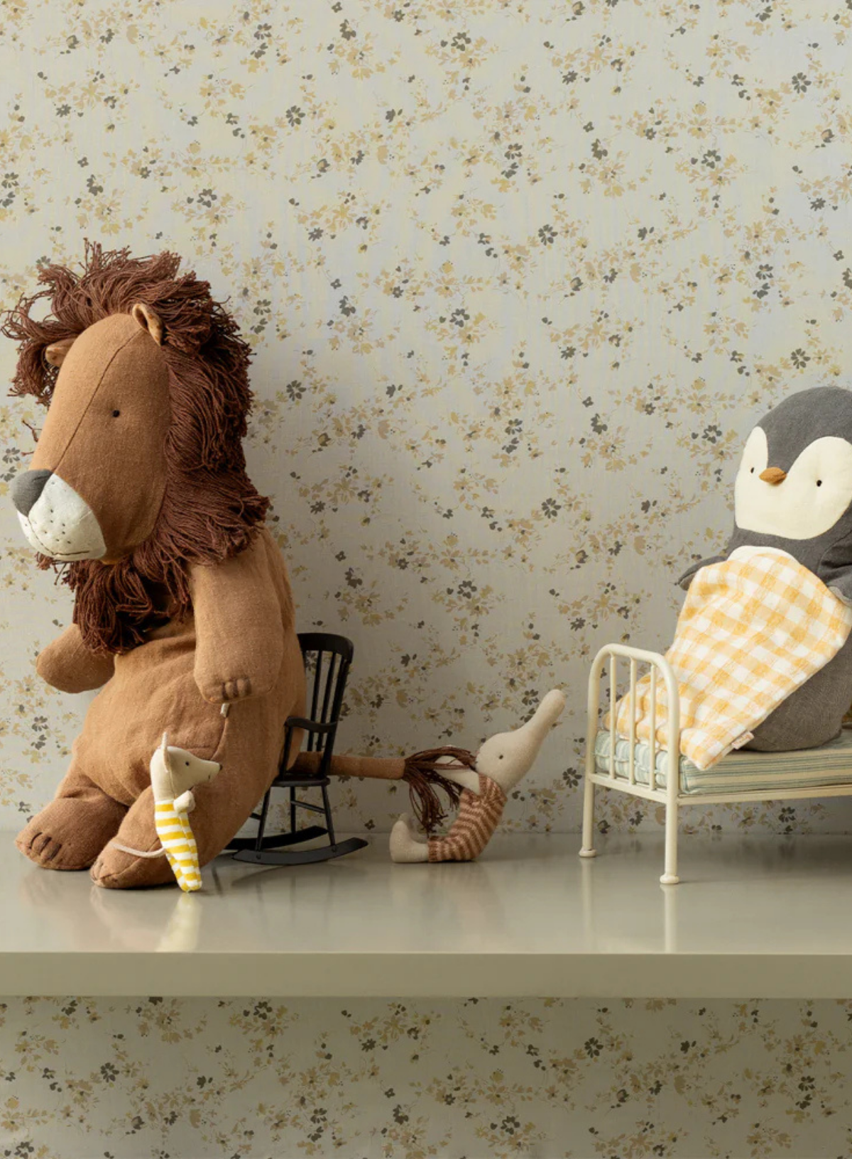 Maileg Safari Friends Lion in Medium