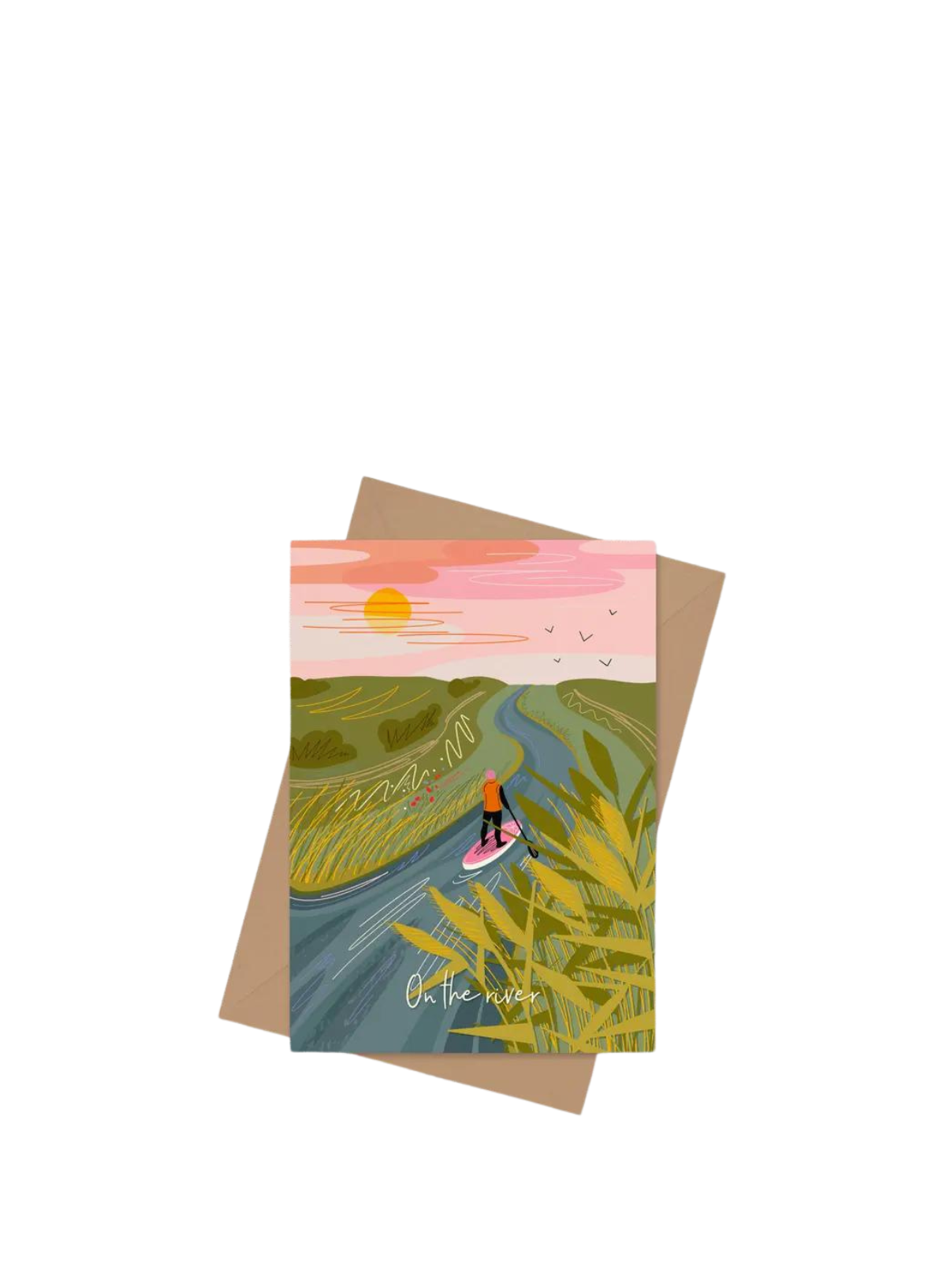 Paddle Boarding Card from Onneke