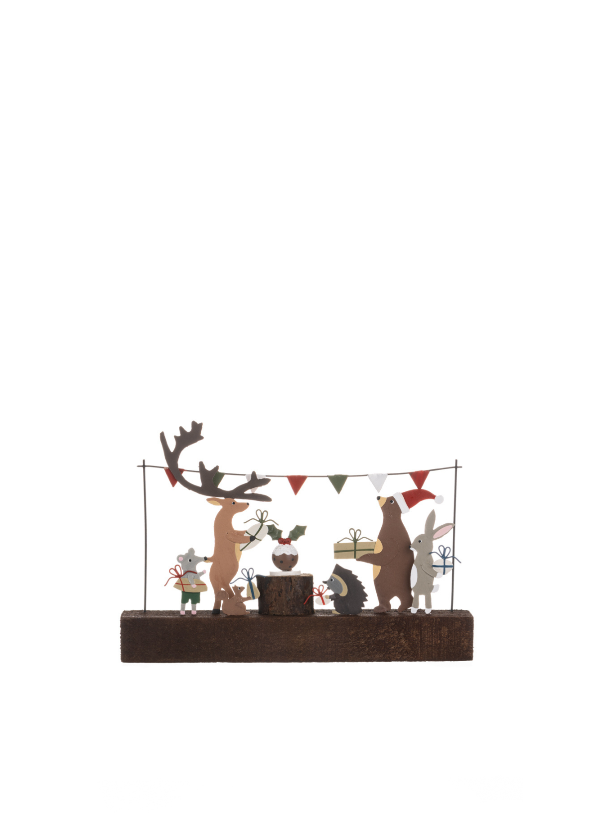 Woodland Christmas Party Block from Shoeless Joe