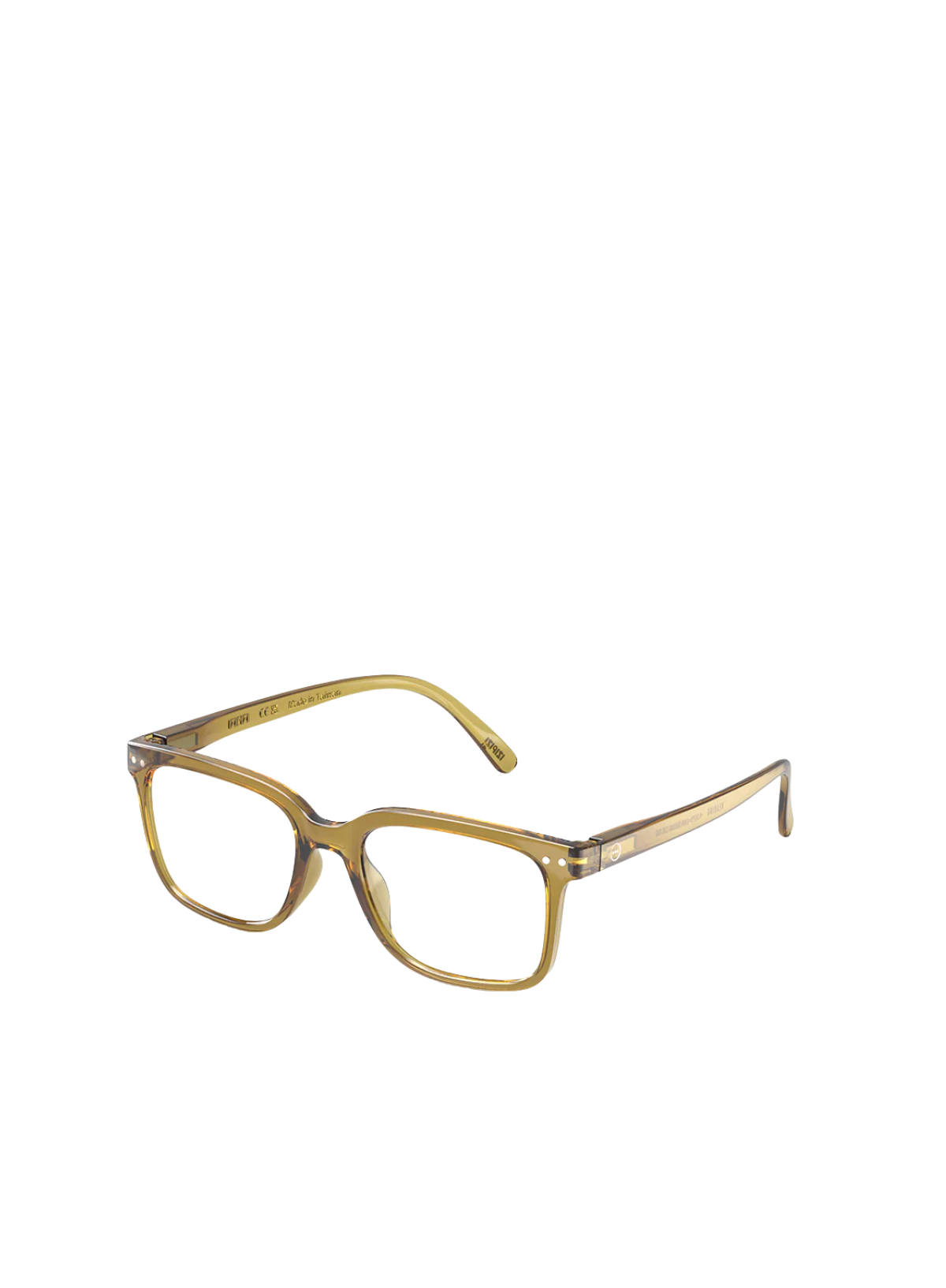 #L Reading Glasses in Golden Green from Izipizi